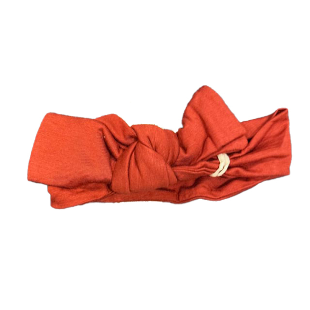 Kate Quinn Organics Girls Maroon Hair Accessory size: 6-12 Months